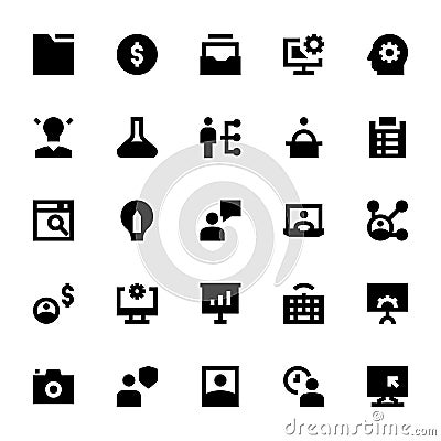 Project Management Vector Icons 1 Stock Photo